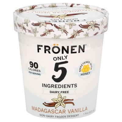 Fronen Madagascar Vanilla 8/1 Pint [UNFI #21948]