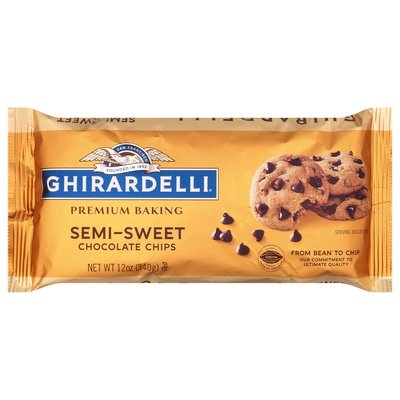 Ghirardelli Semi Sweet Chocolate 12/12 Oz [UNFI #30618]