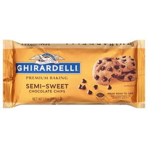 Ghirardelli Semi Sweet Chocolate 12/12 Oz [UNFI #30618]