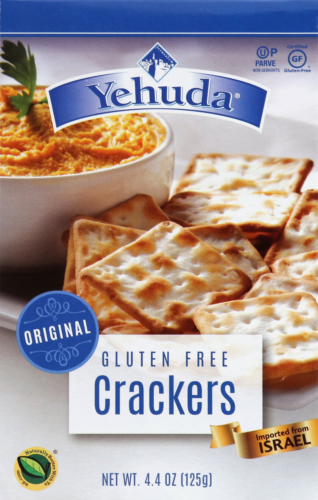 Yehuda Original Crackers GF 12/4.4 OZ [UNFI #32190]