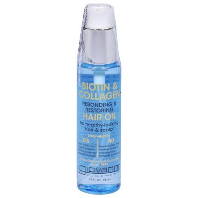 Giovanni Rebonding Restoring Hair Oil 1.9 Oz [UNFI #66447] T