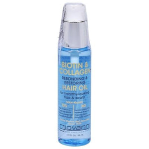 Giovanni Rebonding Restoring Hair Oil 1.9 Oz [UNFI #66447] T