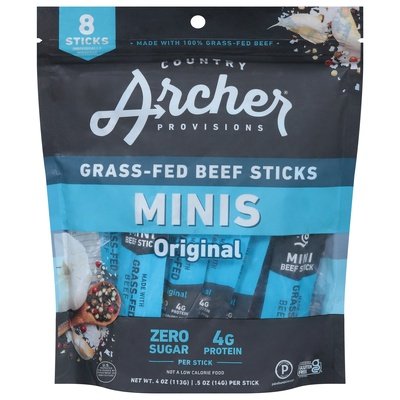 Country Archer Mini Beef Stick 10/4 Oz [UNFI #24965]
