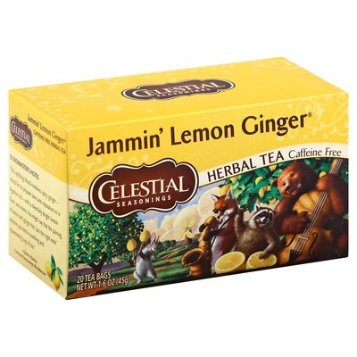 Celestial Seasonings Jammin Lemon Ginger 6/20 Bag [UNFI #23253]