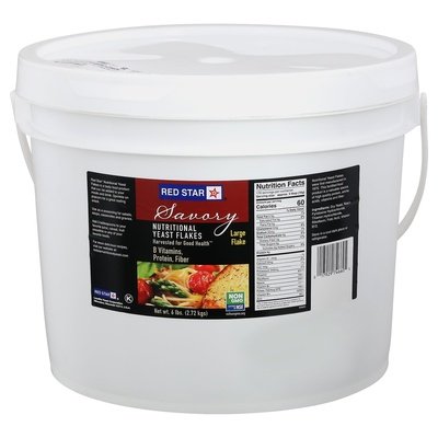 Red Star Lrg Flake Yeast T-6635 Veget Support Formula 6 Lb [UNFI #40202]