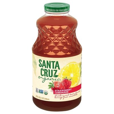 Santa Cruz Organic Strawberry Lemonade 12/32 Oz [UNFI #23416]