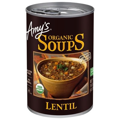 Amys Lentil 12/14.5 Oz [UNFI #77140]
