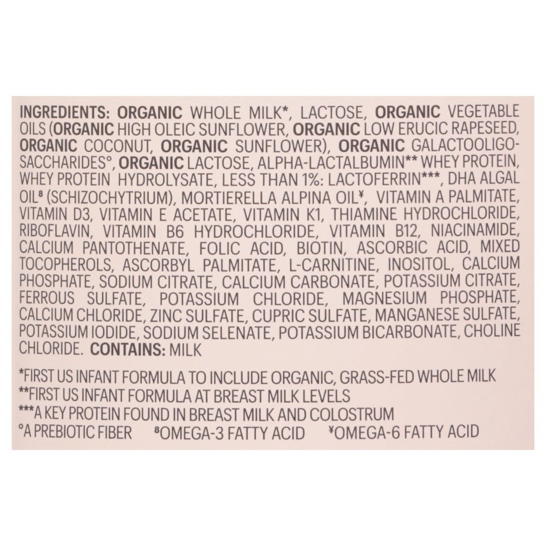 Byheart Formula Infant Powder Milk 4/24 Oz [UNFI #31130]