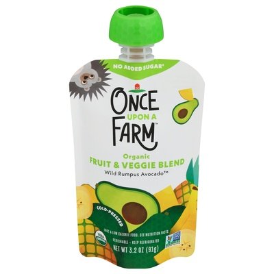 Once Upon A Farm Wild Rumpus Avocado 7+ Mo 8/3.2 Oz [UNFI #52886]