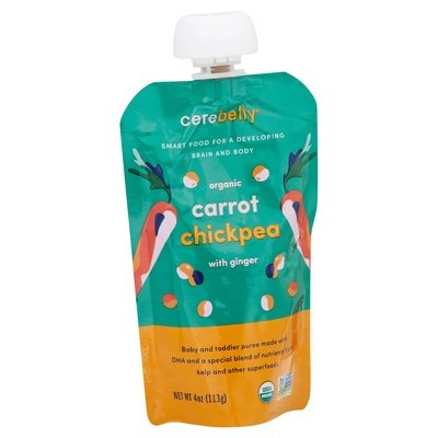 Cerebelly Carrot Chickpea,Gng,Baby Food 6/4 Oz [UNFI #06037]