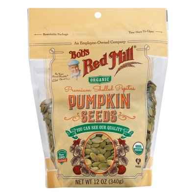Bobs Red Mill Pumpkin Seeds 4/12 Oz [UNFI #59548]