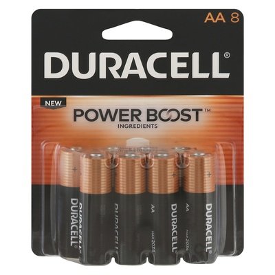 Duracell Alkaline Battery Aa 1.5 V 8/8 Ct [UNFI #56172] T