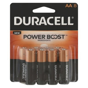 Duracell Alkaline Battery Aa 1.5 V 8/8 Ct [UNFI #56172] T