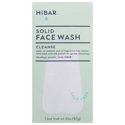 Hibar Solid Face Wash Cleanse 2 Oz [UNFI #11623] T