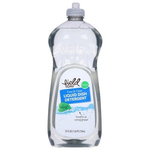 Field Day Liquid Dish Detergent Fr&Clear 12/25 Oz [UNFI #05788] T