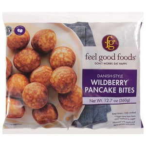 Feel Good Foods Wildberry Pancake Bites 8/12.7 Oz [UNFI #17676]