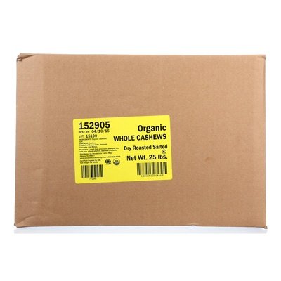 Nuts Cashews Whl Lg Fancy R/S 25 Lb [UNFI #03552]