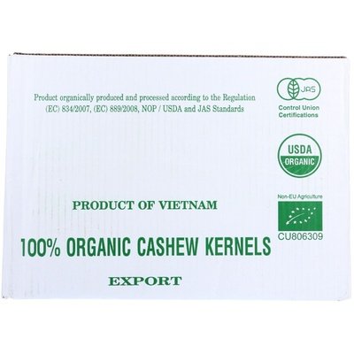 Nuts Cashews Whole Raw Large Fancy 25 Lb [UNFI #03551]