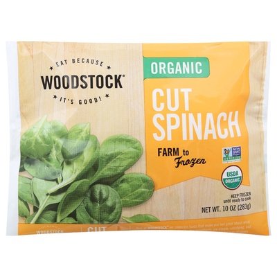 Woodstock Spinach 12/10 Oz [UNFI #70800]