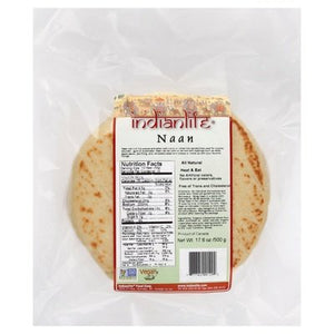Indian Life Plain Naan 16. 12/17.6 OZ [UNFI #71140]