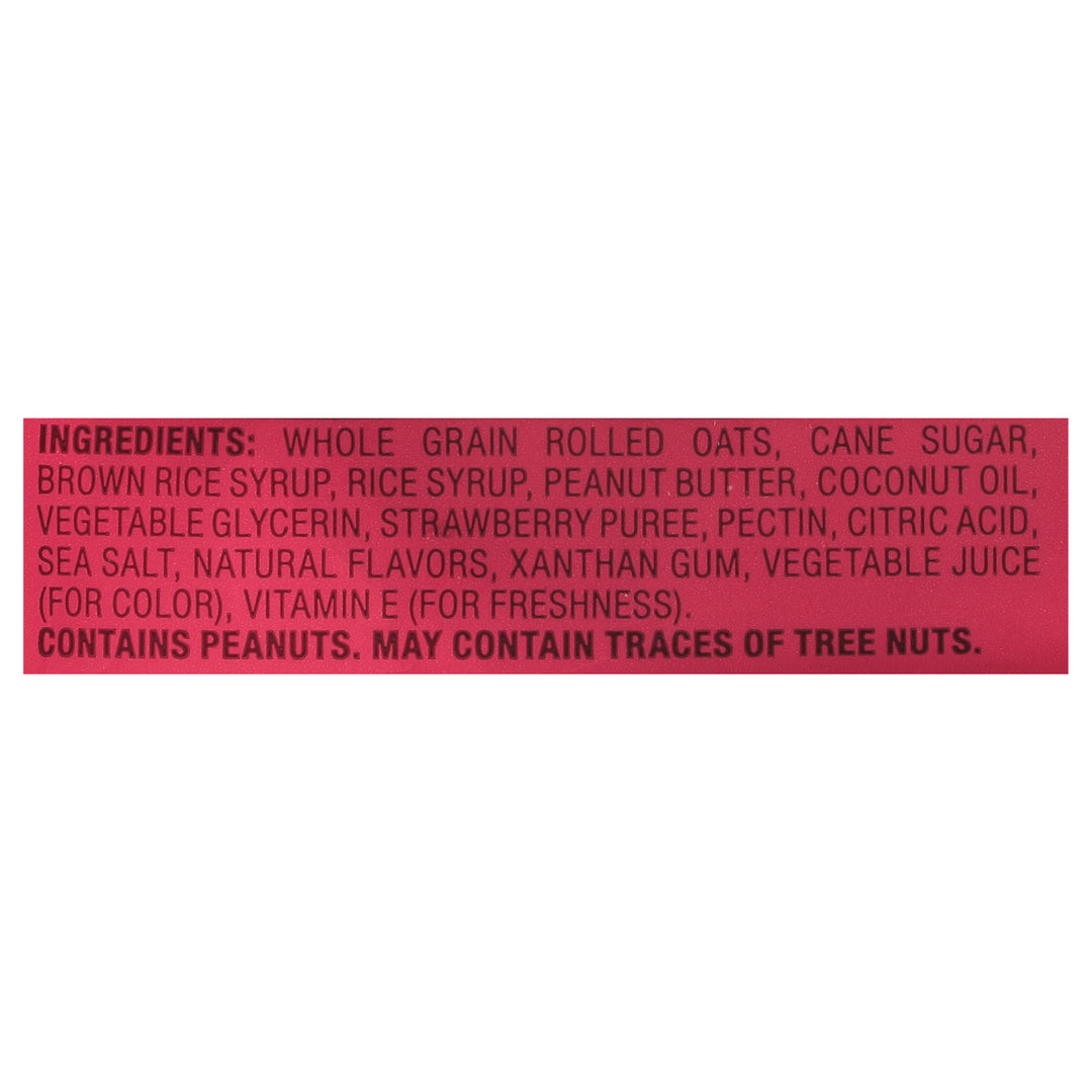 Bobos Oat Bars Strawberry Jam 12/2.1 Oz [UNFI #74920]
