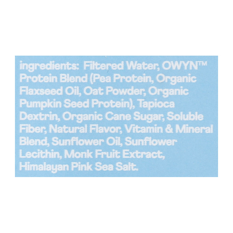 Owyn-Only What You Need Vanilla Meal Replacement Plnt 3/4/11.15 Oz [UNFI #78611] T