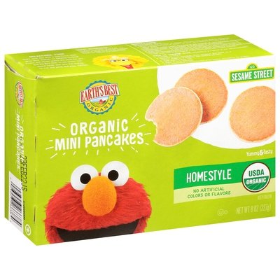 Earths Best Mini Pancakes Homestyle 12/8 Oz [UNFI #81302]