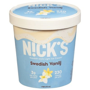 N!Cks Swedish Vanilj 8/1 Pint [UNFI #50508]