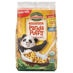 Natures Path-Envirokidz Peanut Butter Panda Puffs 6/24.7 Oz [UNFI #33848]
