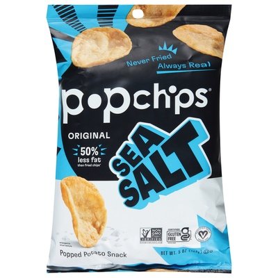 Popchips Sea Salt 12/5 Oz [UNFI #73395]
