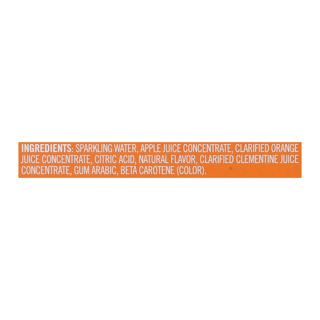 Izze Sparkling Clementine 4/6/8.4 Oz [UNFI #62074] T