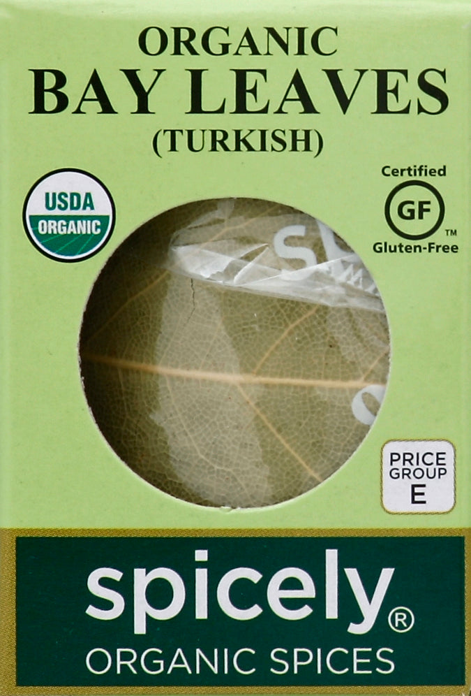 Spicely Organics Bay Leaves Turkish Whole 6/.1 Oz [UNFI #14193]