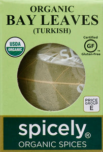 Spicely Organics Bay Leaves Turkish Whole 6/.1 Oz [UNFI #14193]