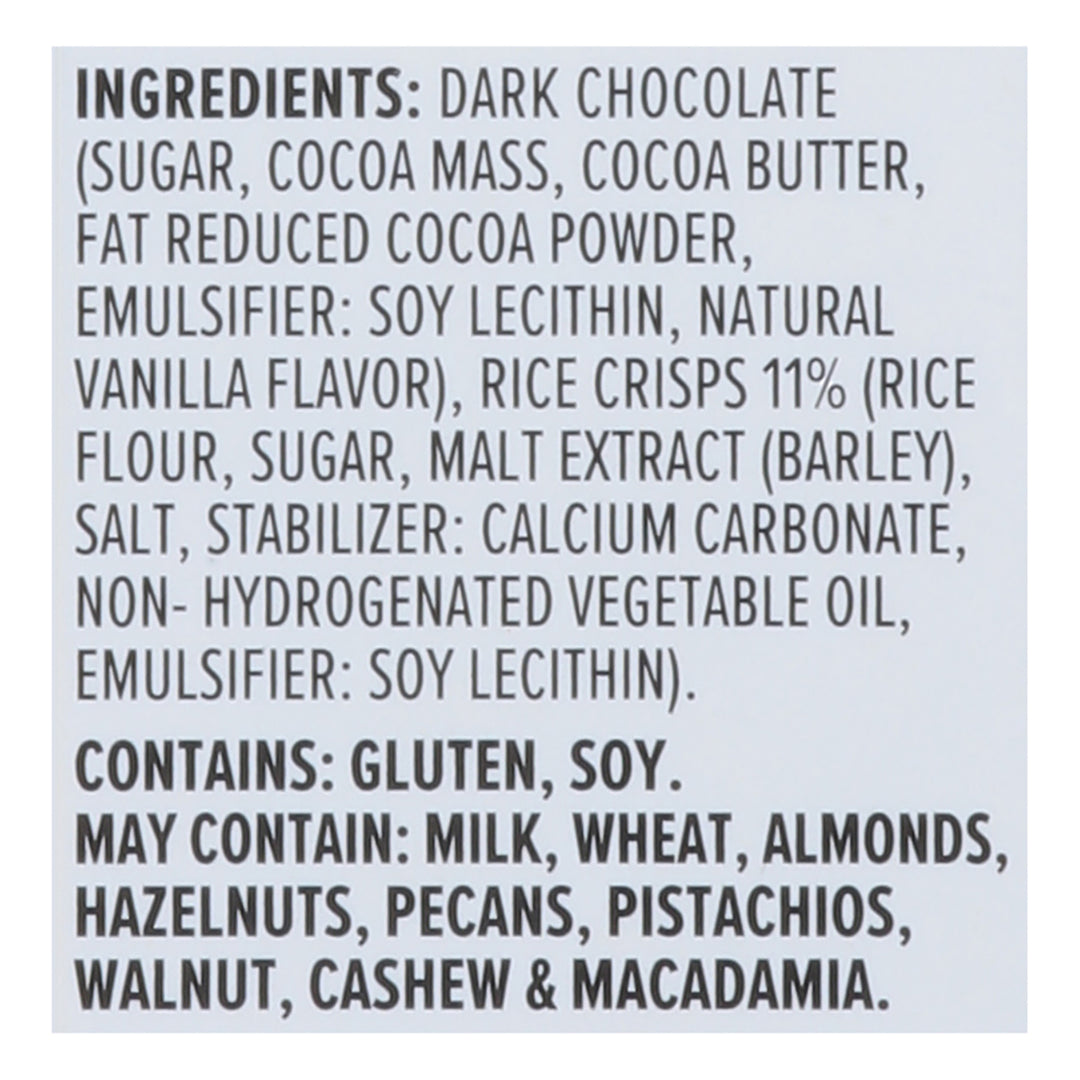 Divine Chocolate Dark Chocolate 12/2.8 Oz [UNFI #55651]