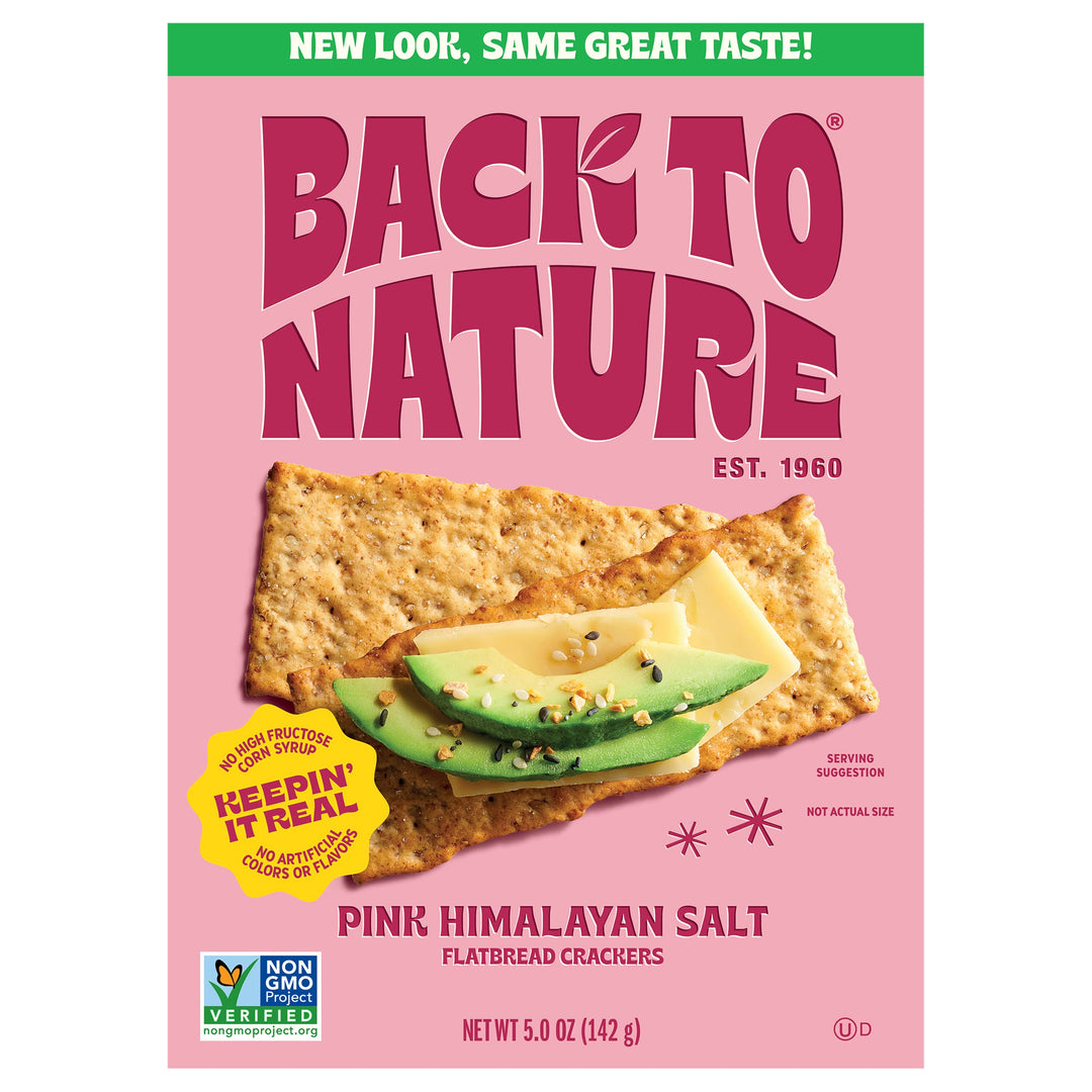 Back To Nature Flatbread Pink Himalayan SSLT 6/5 OZ [UNFI #86646]