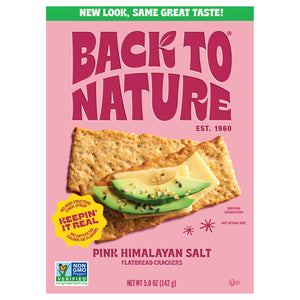 Back To Nature Flatbread Pink Himalayan SSLT 6/5 OZ [UNFI #86646]