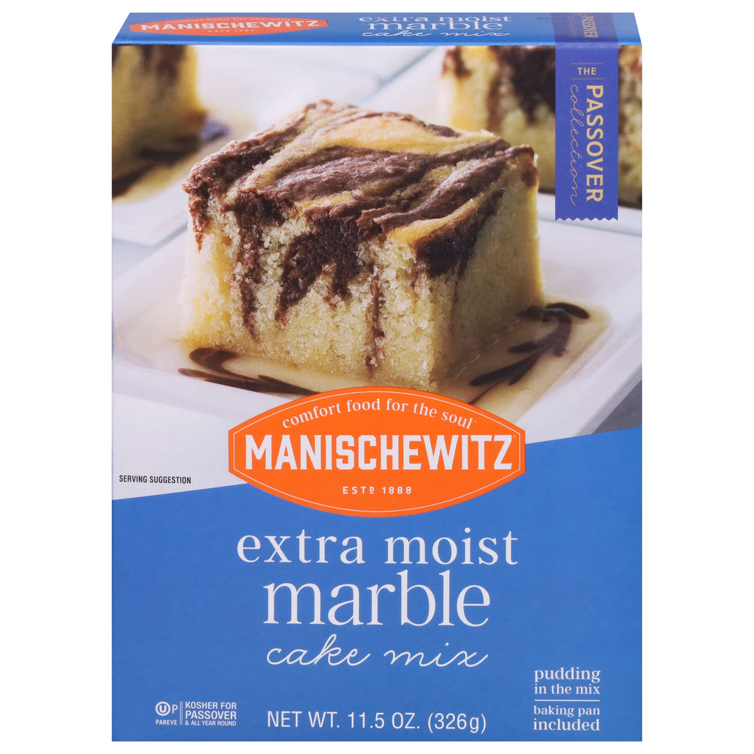 Manischewitz Cake Mix Extra Moist Marble 12/11.5 Oz [UNFI #79879]