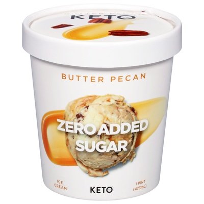 Keto Pint Butter Pecan 8/16 Oz [UNFI #45160]