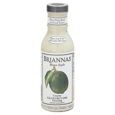 Briannas Creamy Cilantro Lime 6/12 Oz [UNFI #34619]