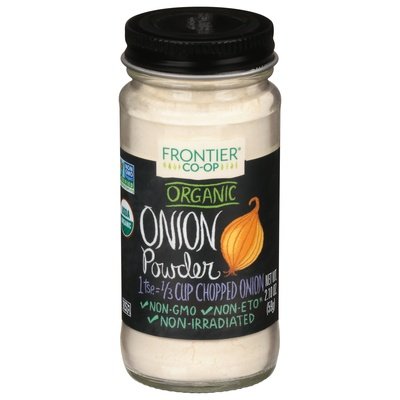 Frontier Nat Prod Co-op Onion Powder White 2.1 Oz [UNFI #28422]