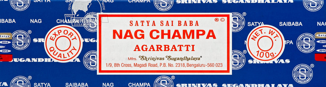 Sai Baba Nag Champa 100 Gr [UNFI #60411] T