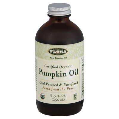 Flora Pumpkin Oil,Cold Pressed 8.5 Oz [UNFI #26936]