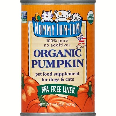 Nummy Tum Tum Pure Pumpkin For Dogs 12/15 Oz [UNFI #64055] T