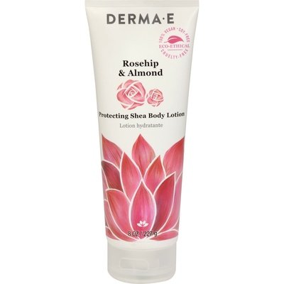 Derma E Rosehip/Almond Shea Lotion 8 Oz [UNFI #57179] T