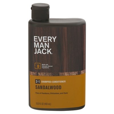 Every Man Jack Sandalwood 13.5 Oz [UNFI #84402] T