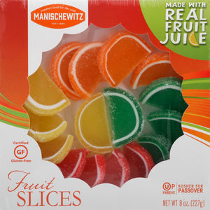 Manischewitz Candy Fruit Slices Passover 12/8 Oz [UNFI #14613]