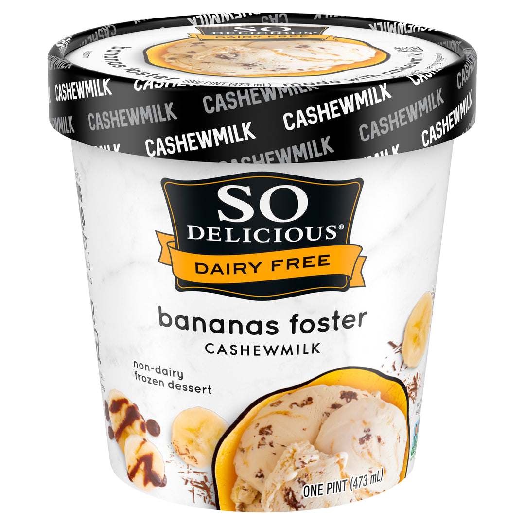 So Delicious Bananas Foster 8/Pint [UNFI #58100]