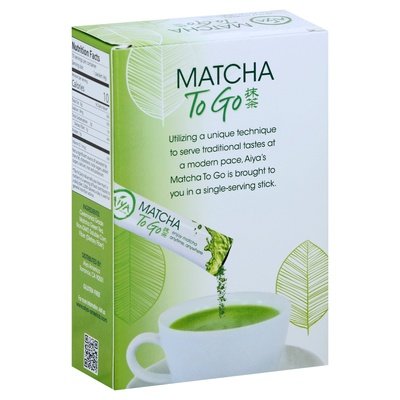 Aiya Matcha Sticks To Go 8/10 Ct [UNFI #29402]