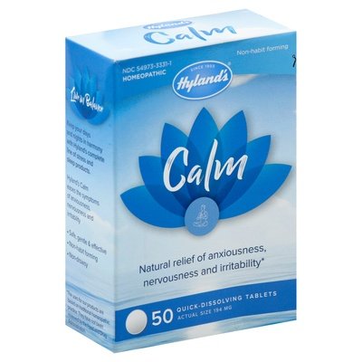 Hylands Calm 50 Tab [UNFI #18297] T