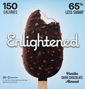 Enlightened Vanilla Dark Chocolate Almond 8/4/2.75 Oz [UNFI #80576]